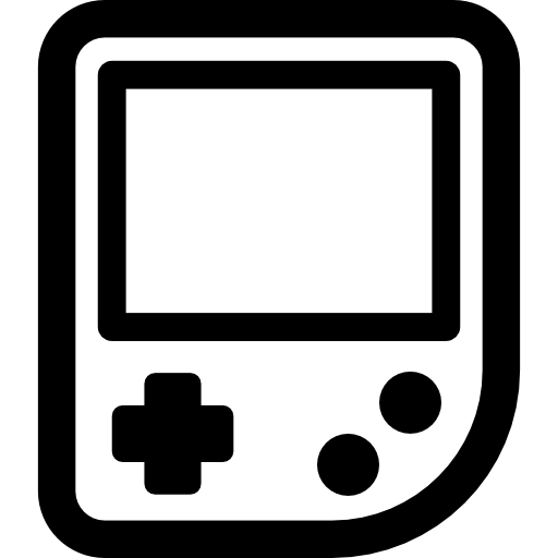 Game Console Handheld Icon Design