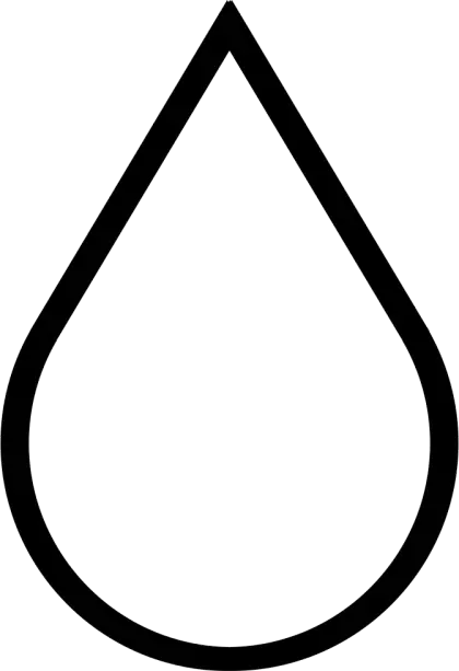 Minimalist Droplet Outline Design
