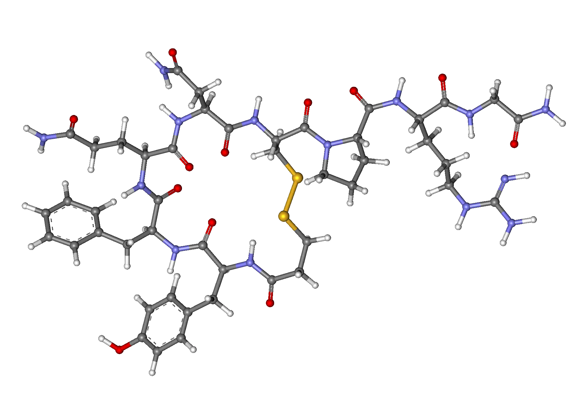 Chemical Molecular Structure Illustration