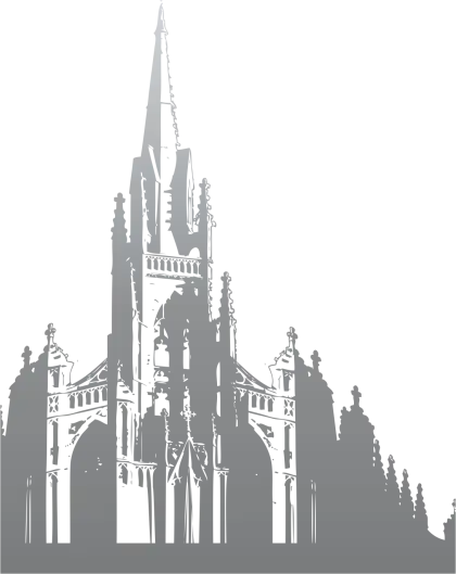 Gothic Cathedral Silhouette