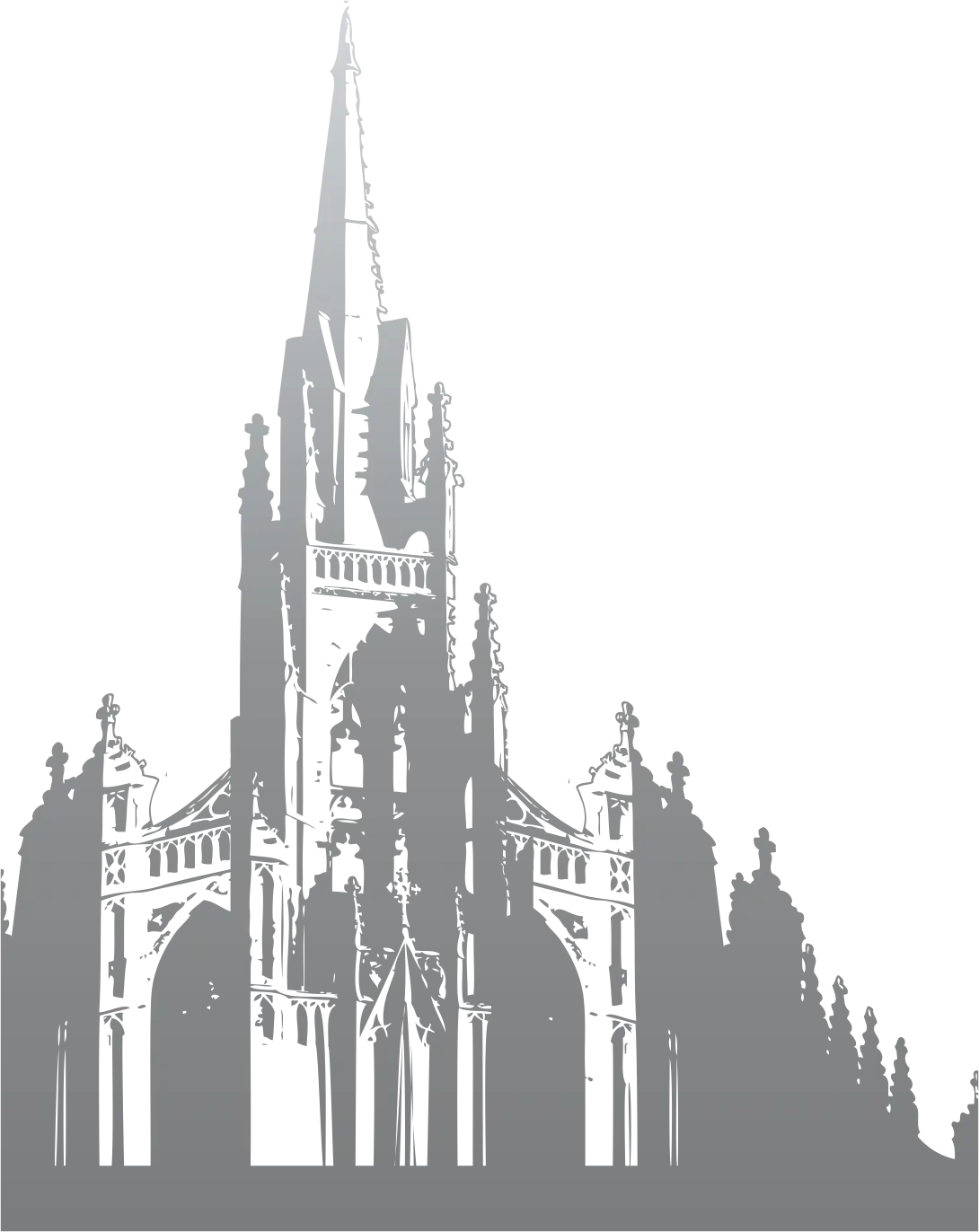 Gothic Cathedral Silhouette