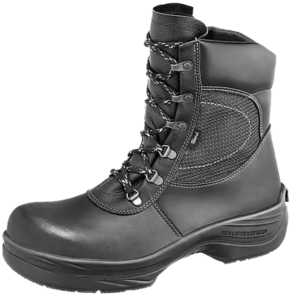 Durable Black Work Boot for Safety