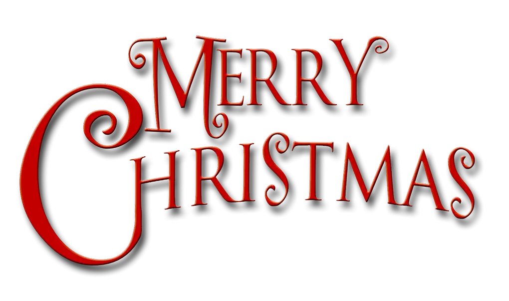 Merry Christmas Typography Design