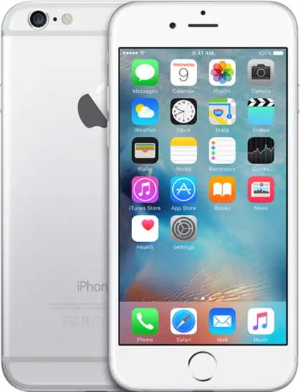 iPhone Display with Applications
