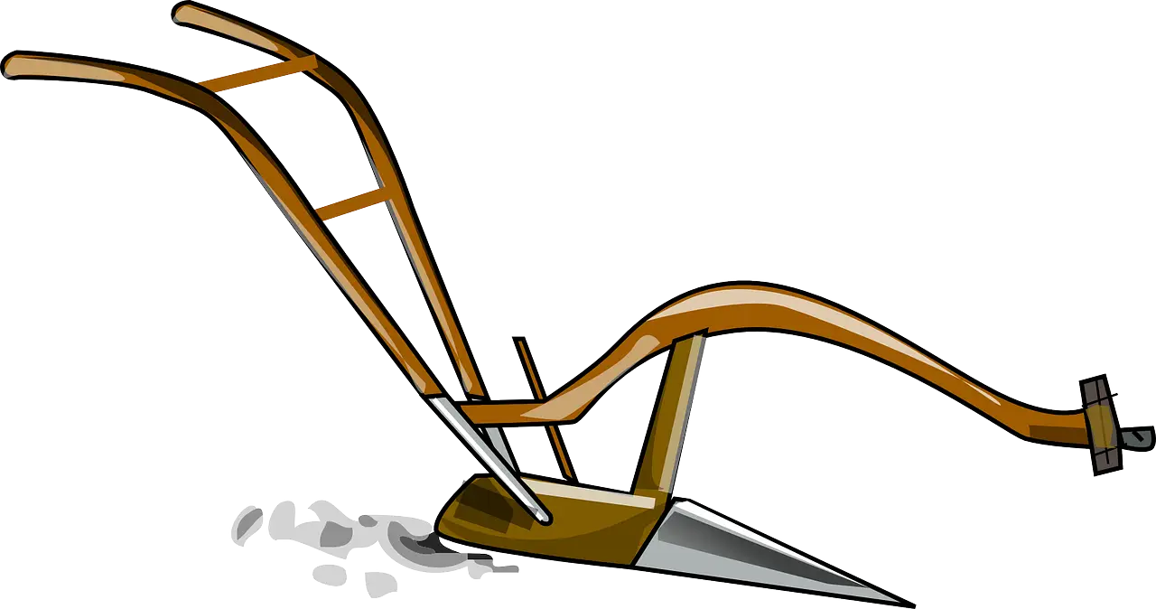 Wooden Plow for Farming