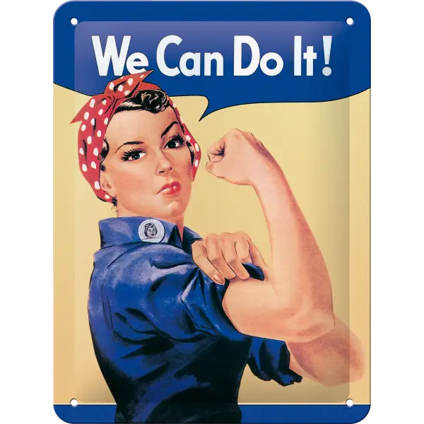 Empowering We Can Do It Poster Design