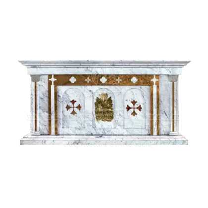 Decorative Marble Church Altar