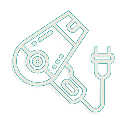 Outline of a Hairdryer