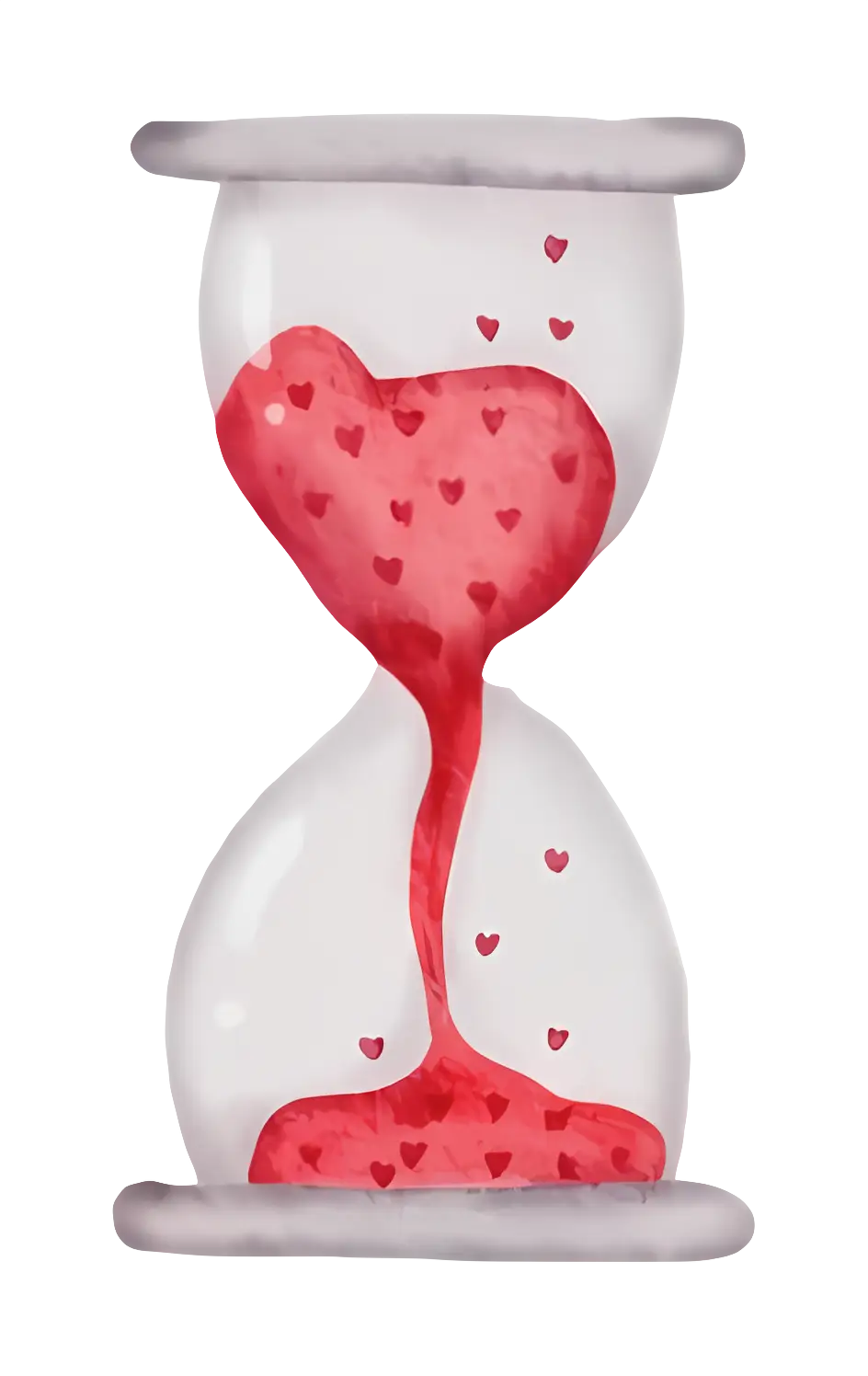 Heart-Shaped Hourglass