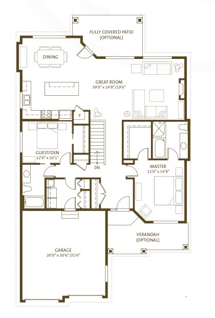 Detailed House Floor Plan Layout