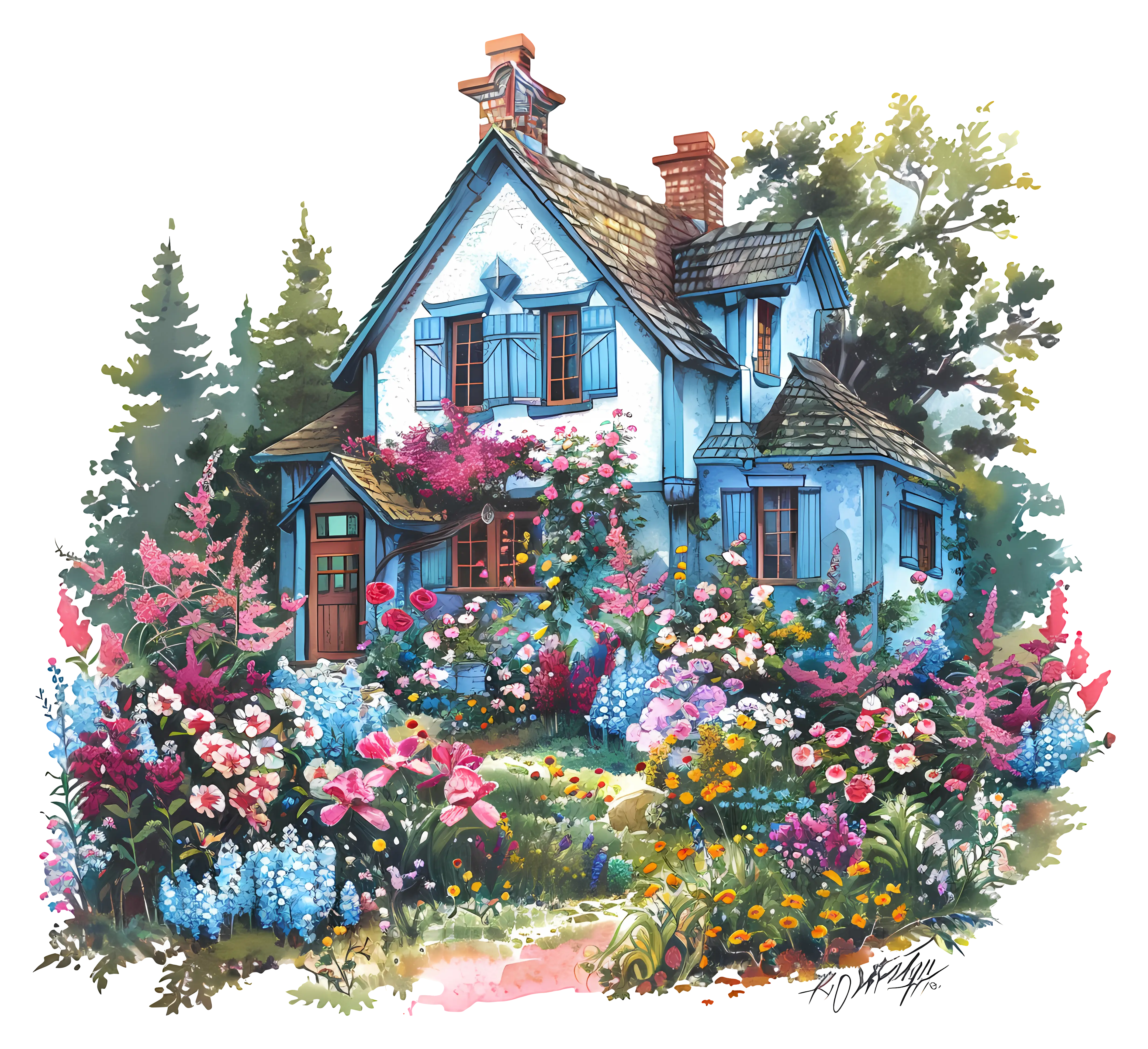 Beautiful Cottage with Garden