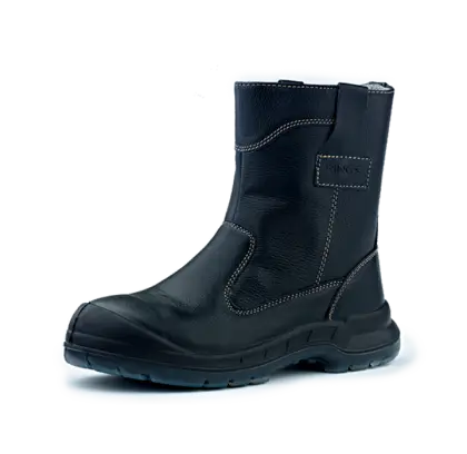 Black Protective Work Boot for Safety