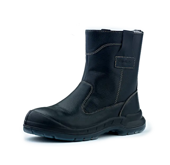 Black Protective Work Boot for Safety