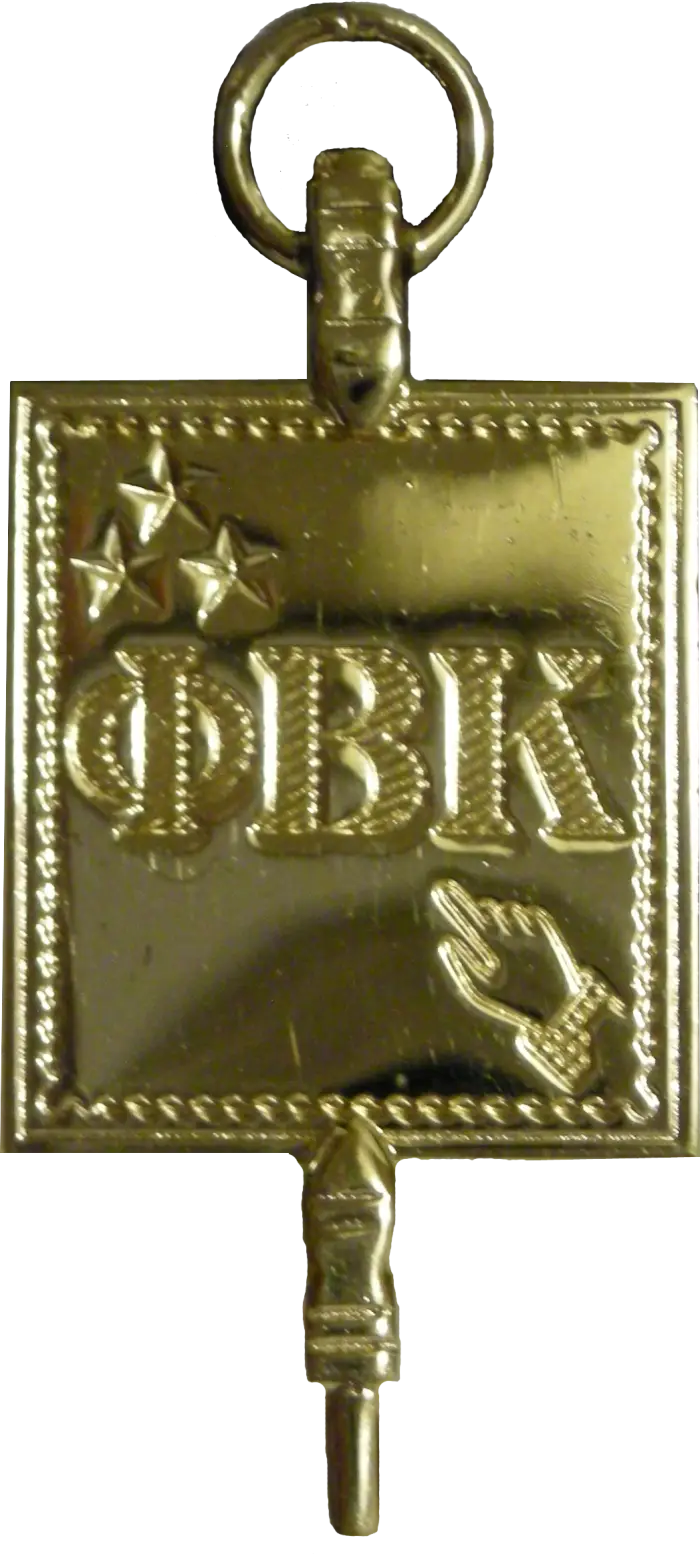 Phi Beta Kappa Gold Key