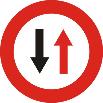 Two-way Traffic Sign