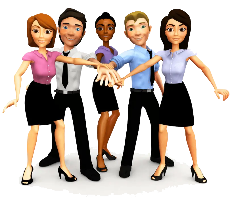 Business Team Illustration for Collaboration