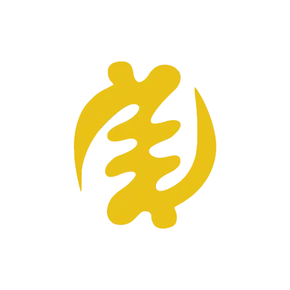 Yellow Abstract Symbol