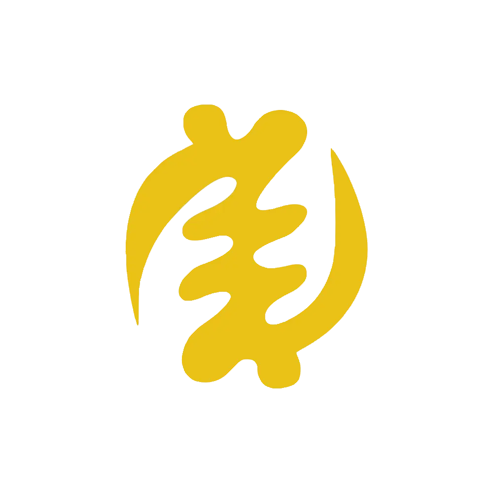 Yellow Abstract Symbol