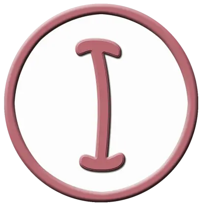 Symbolic Icon of Letter I