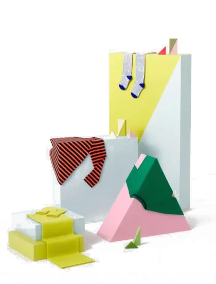 Colorful Geometric Shapes in Abstract Art