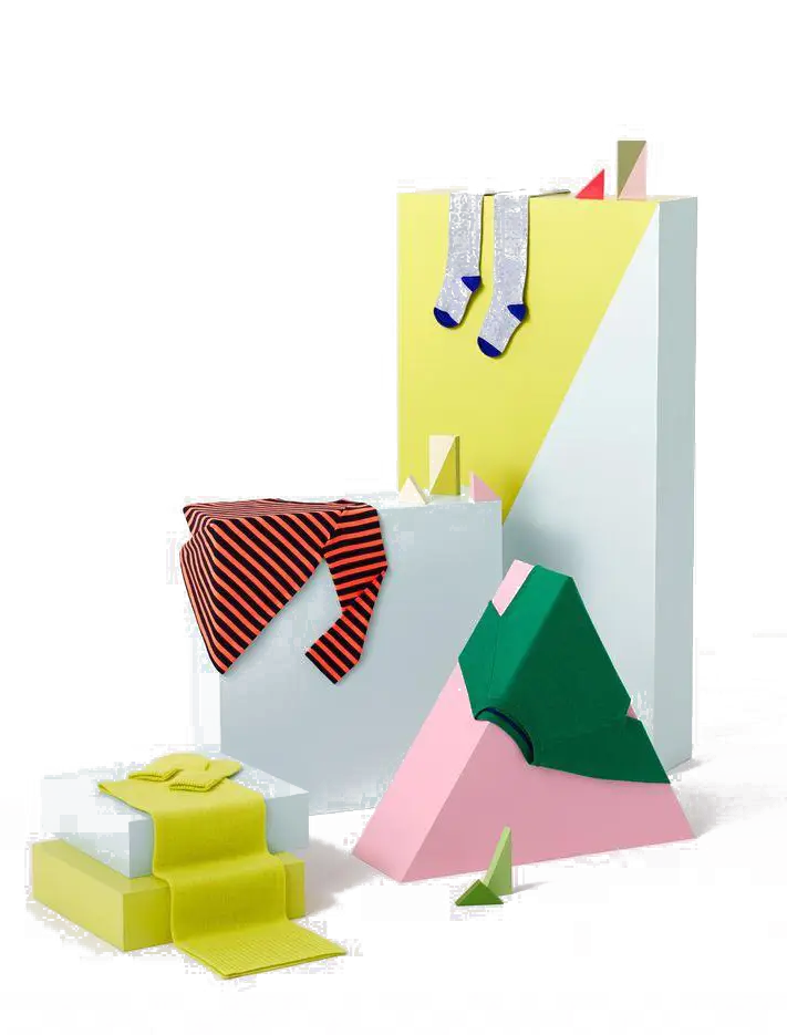 Colorful Geometric Shapes in Abstract Art