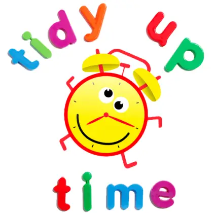 Tidy Up Time Sign