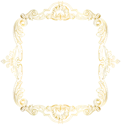 Ornamental Decorative Gold Frame