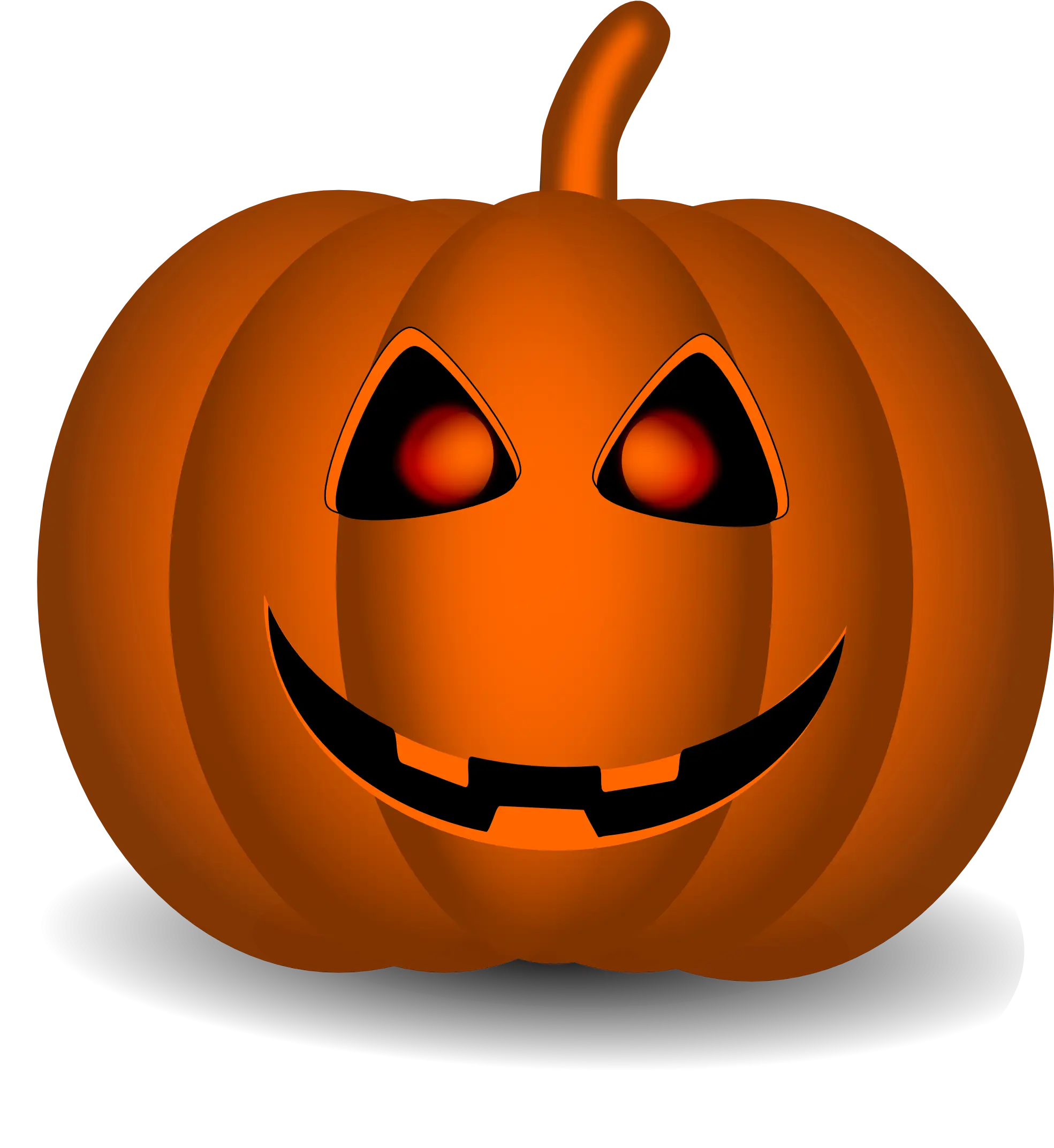 Spooky Jack-o'-lantern for Halloween