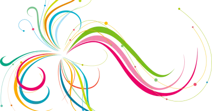 Colorful Abstract Swirls Graphic