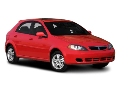 Red Suzuki Hatchback for Urban Driving