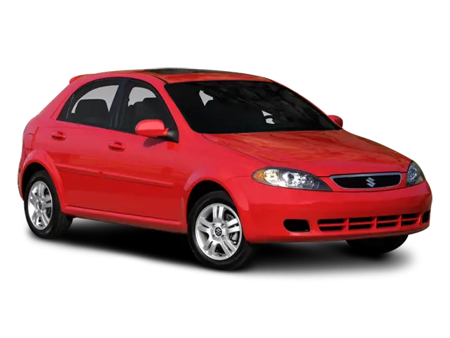 Red Suzuki Hatchback for Urban Driving