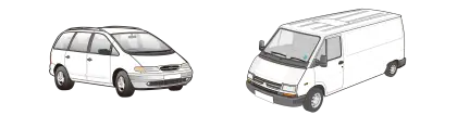 White Vans for Transport