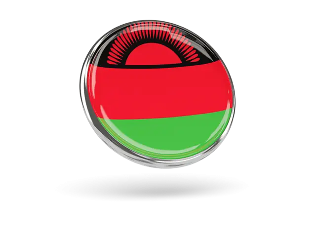 Malawi Flag Circular Badge