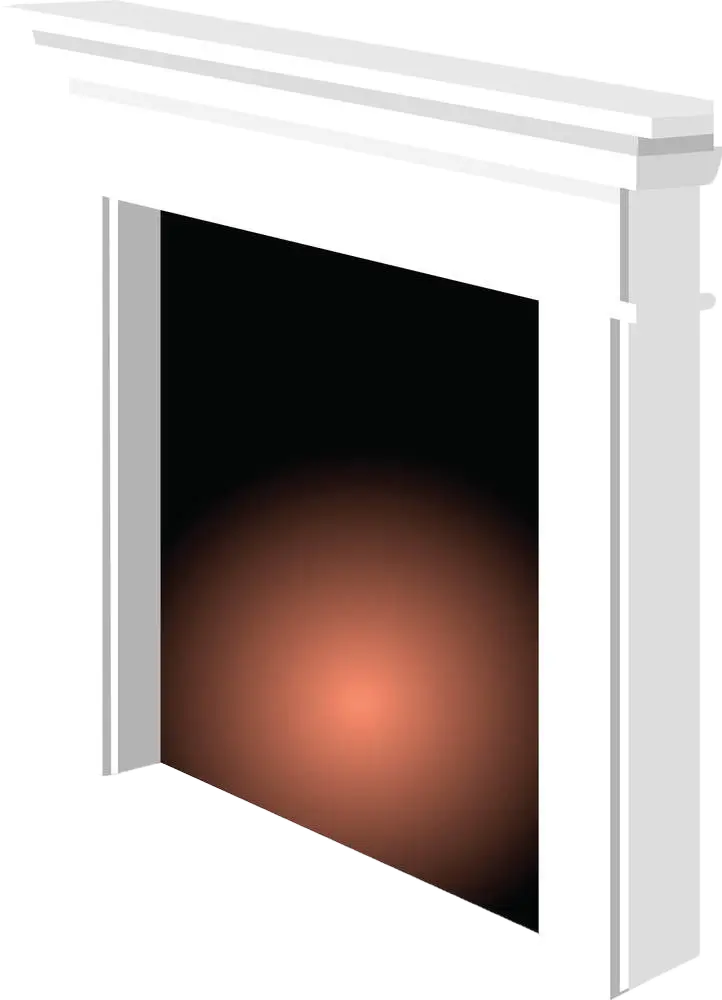 Cozy Fireplace Illustration