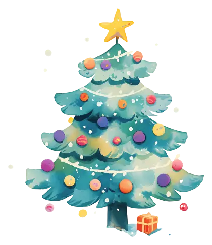 Decorated Christmas Tree