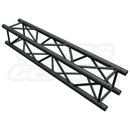 Black Metal Truss Framework