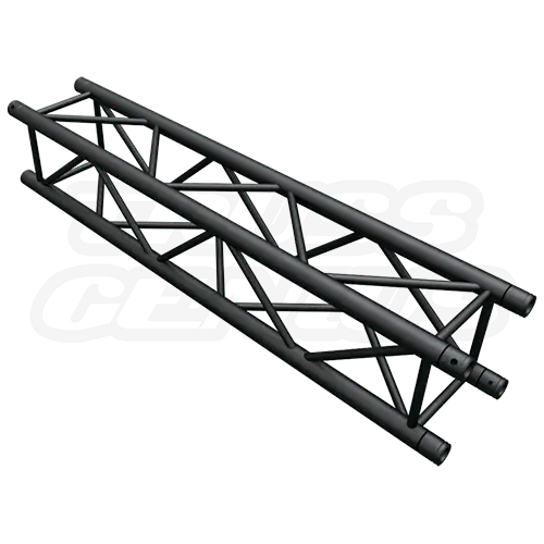 Black Metal Truss Framework