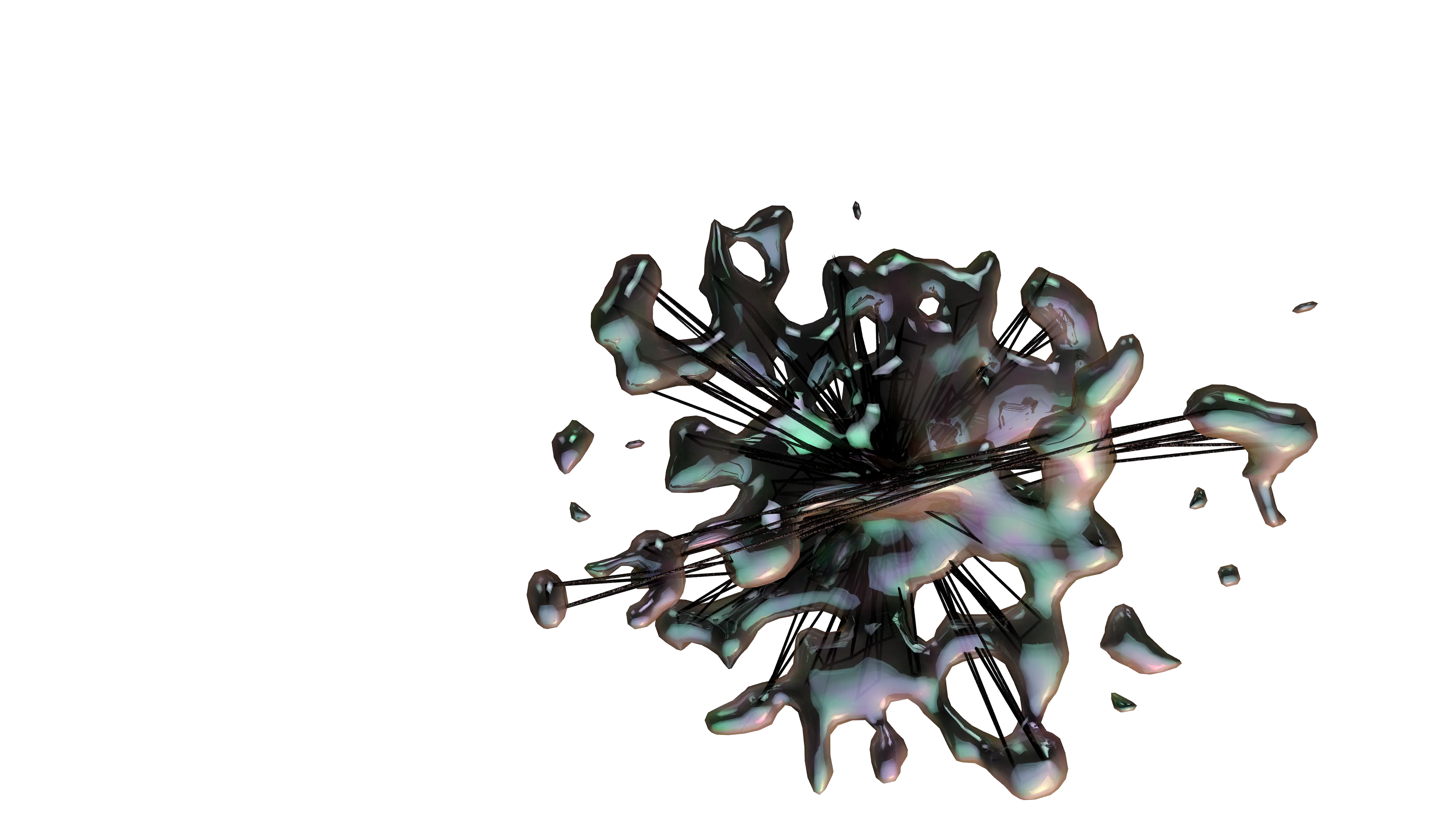 Black Oil Spill