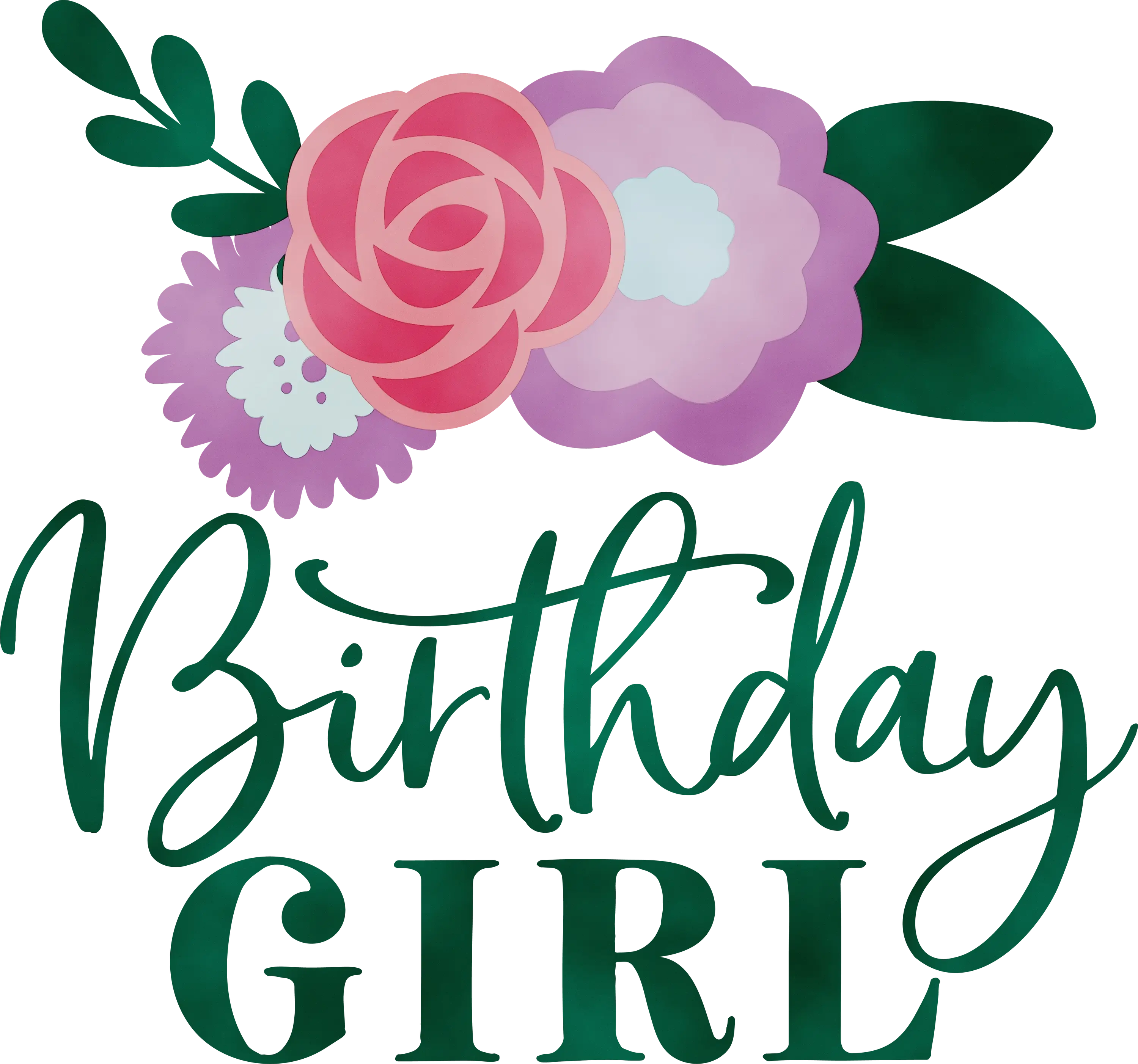 Birthday Girl Celebration Design