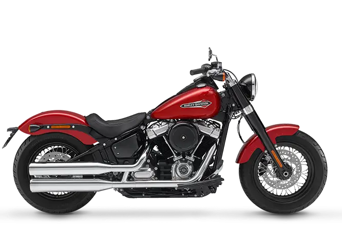 Red Motorcycle with Classic Design