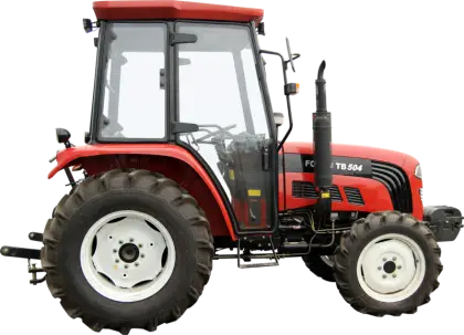 Red Farm Tractor for Agricultural Work