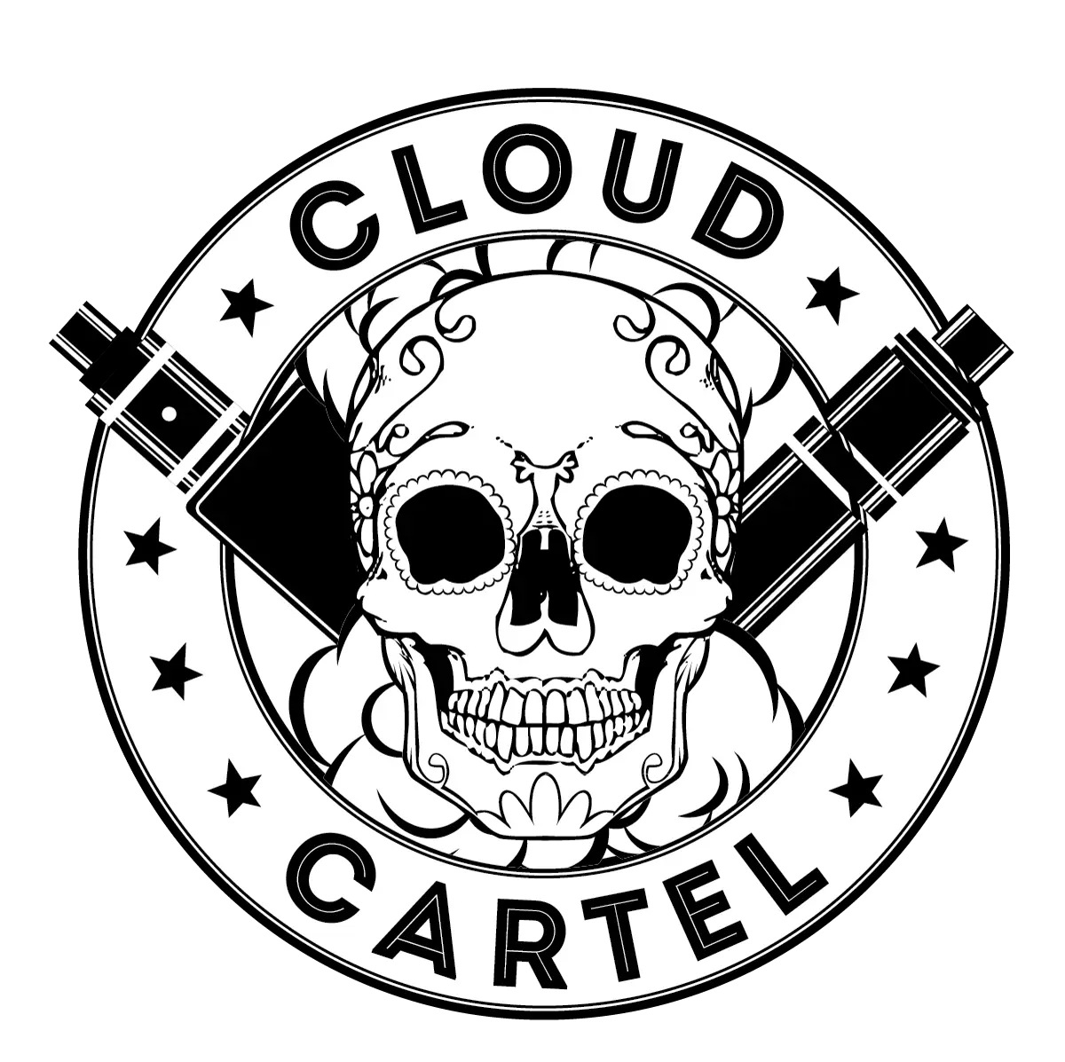 Skull Vape Cartel Logo