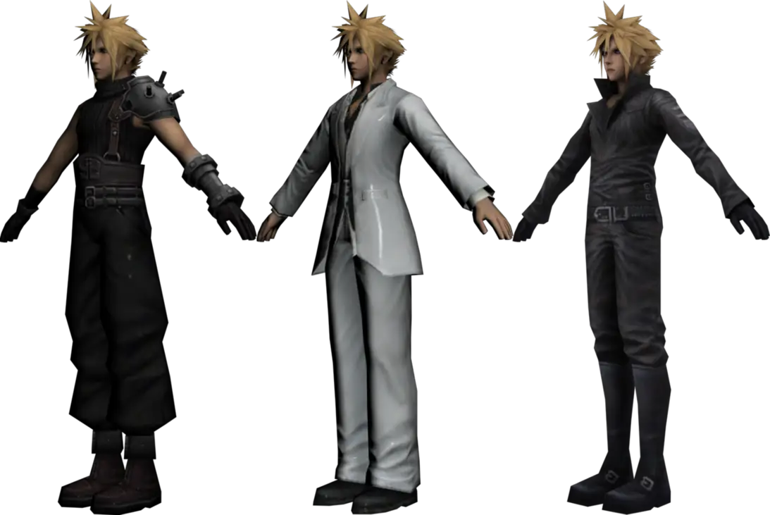 Character in Different Outfits