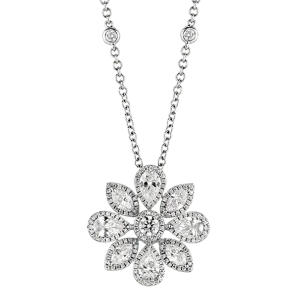 Elegant Diamond Necklace Pendant