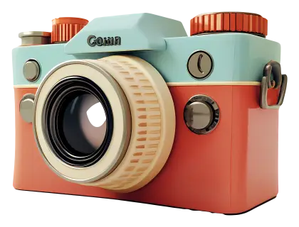 Retro Style Camera Design