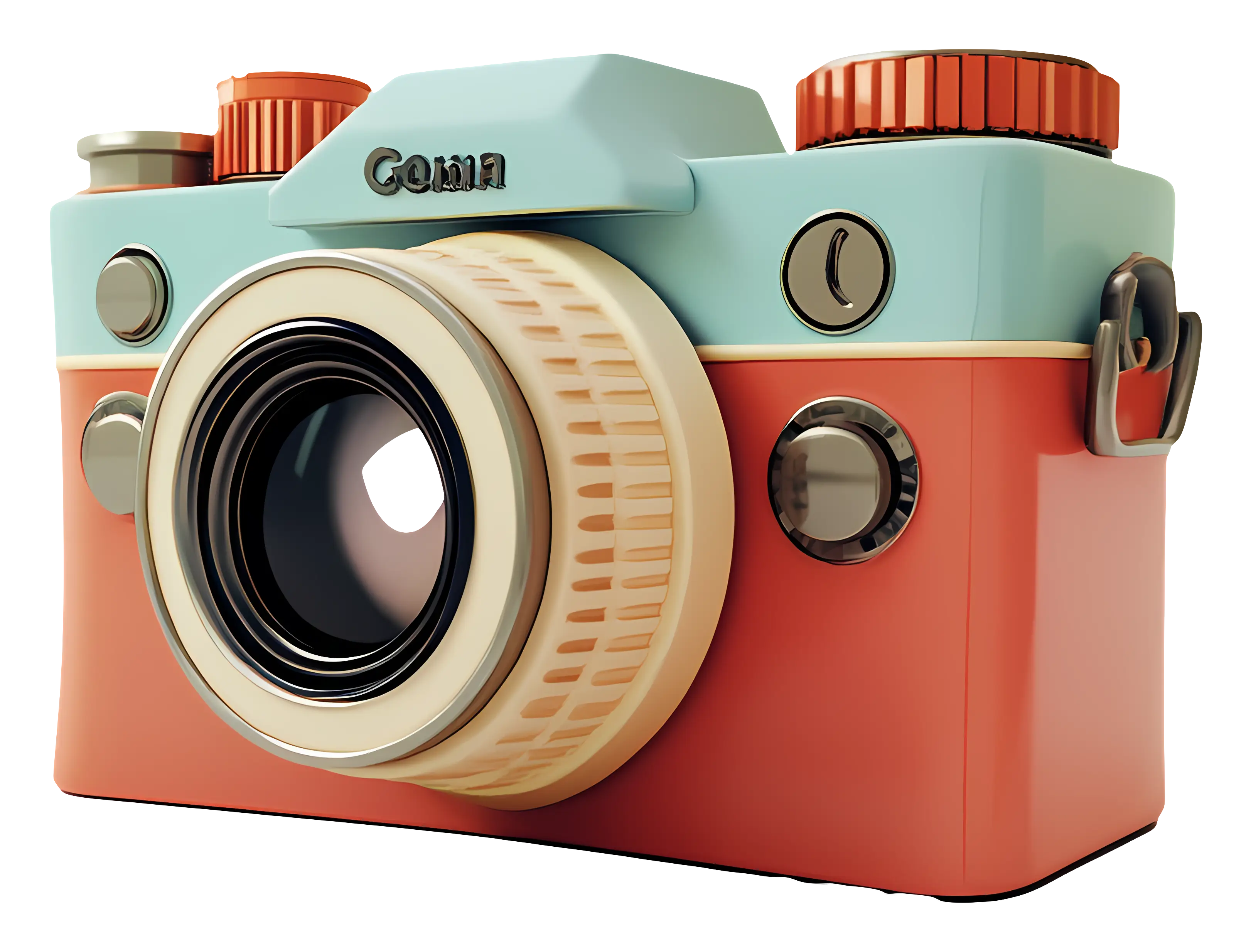 Retro Style Camera Design