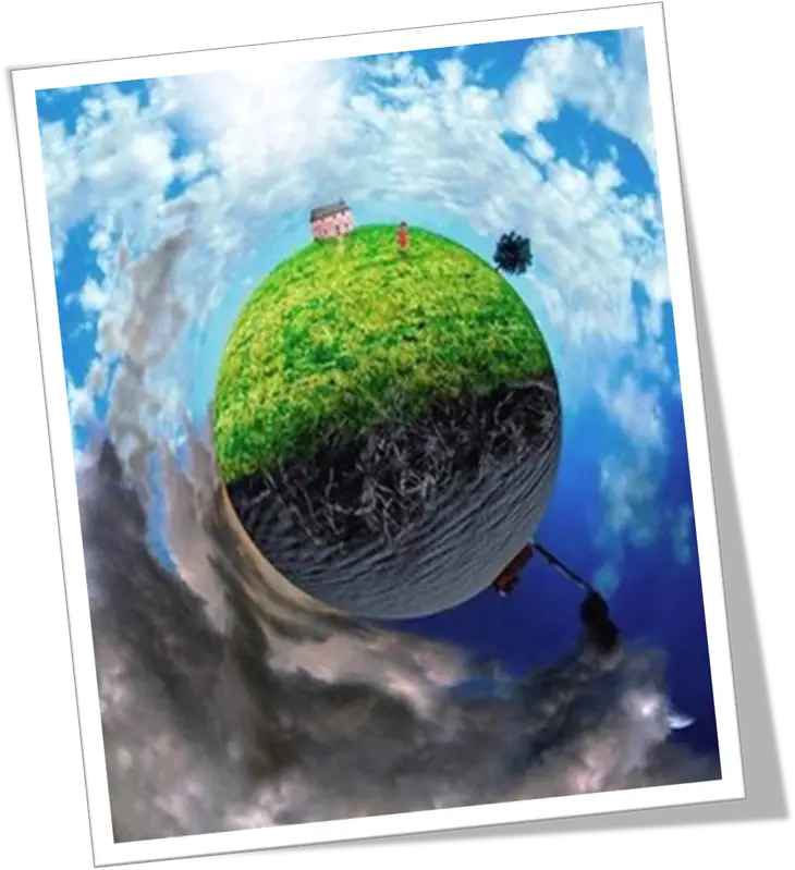 Miniature Planet Art