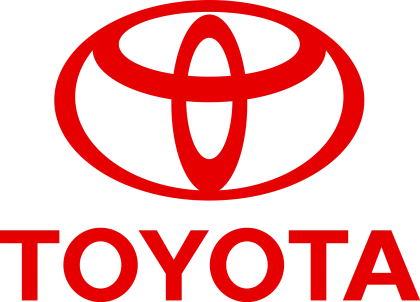 Toyota Logo in Red
