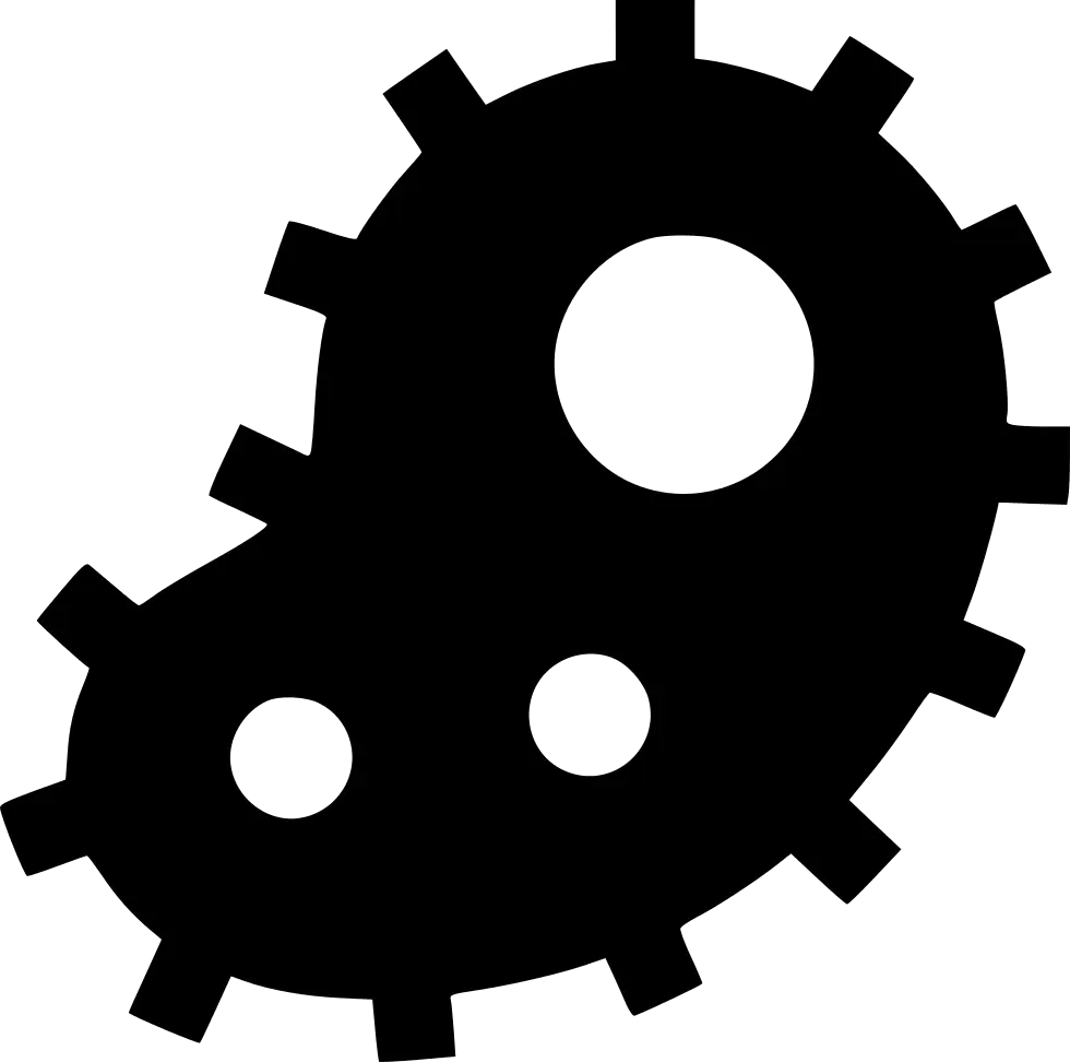 Simple Black Bacteria Icon Illustration