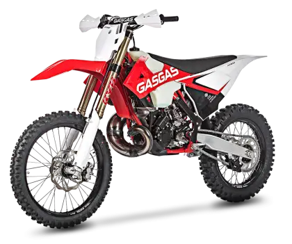 Red Off-Road Dirt Bike
